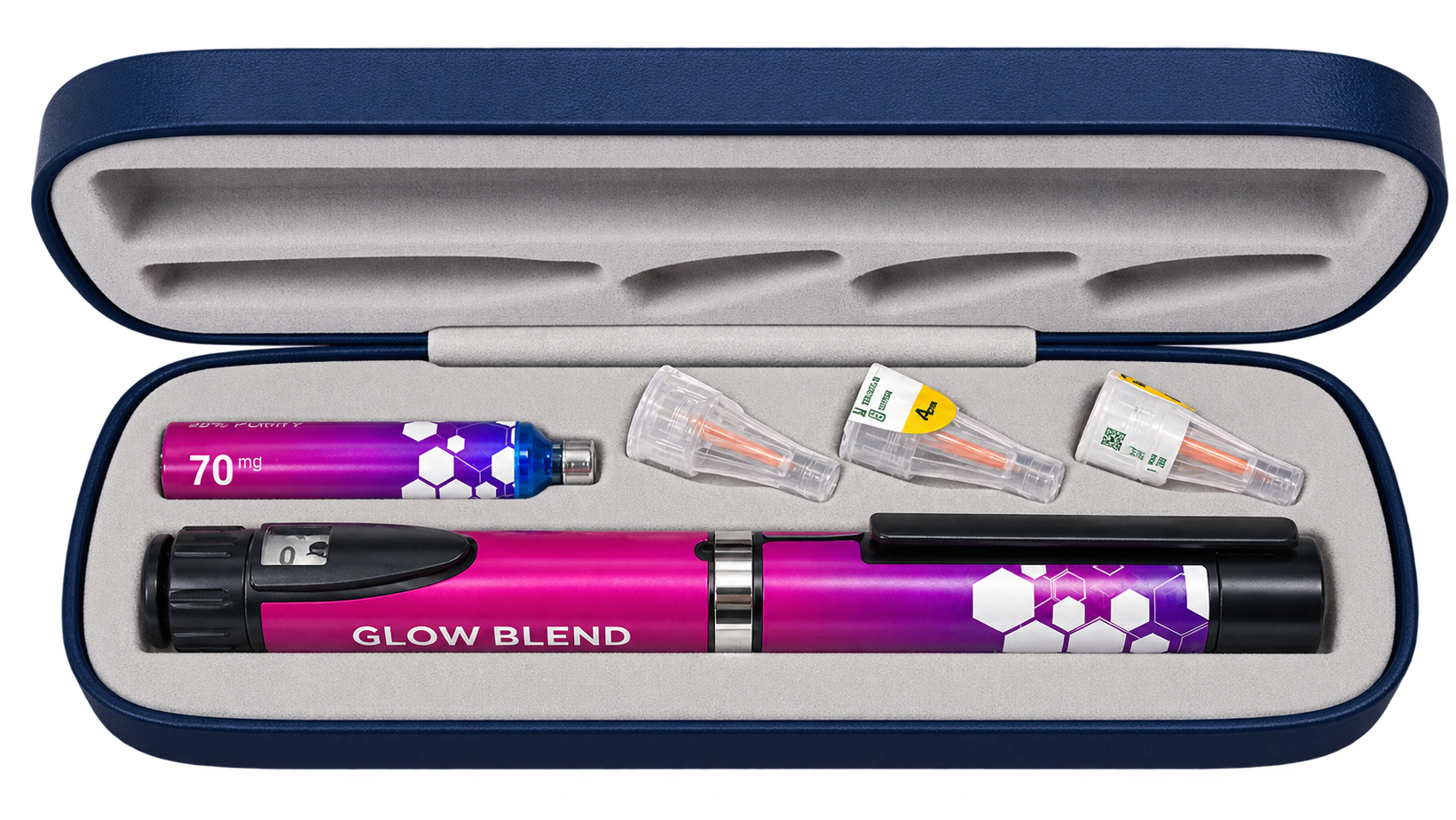 Glow Blend Peptide Pen 70mg - Image 2